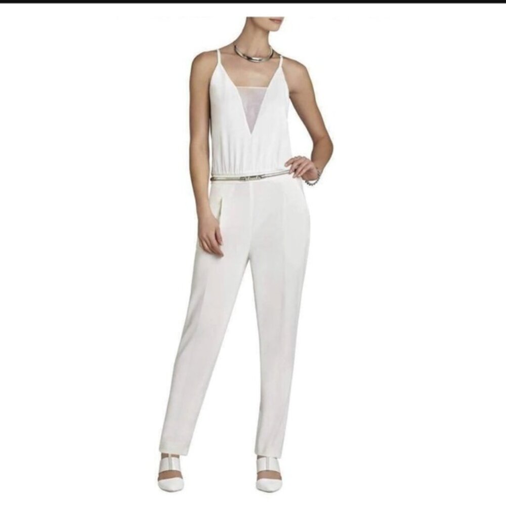 BCBGMAXAZRIA Waylen Sleeveless Jumpsuit